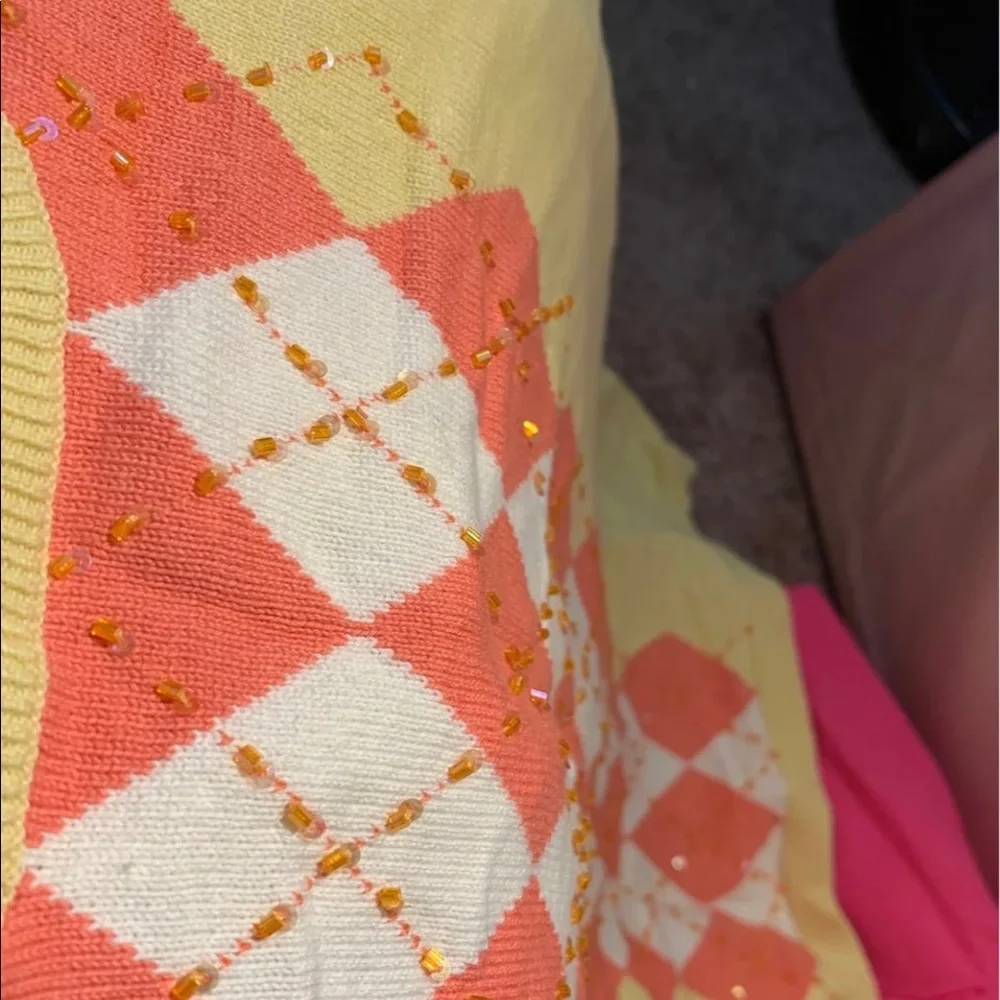 Vintage beaded sweater - Picture 5 of 5